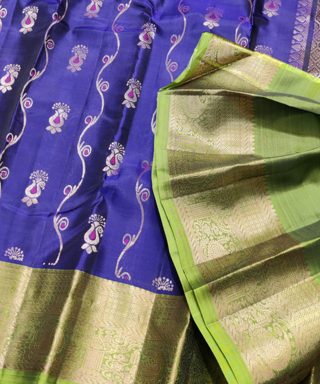 Meenakari kanchi lightweight pattu Saree - KMP308
