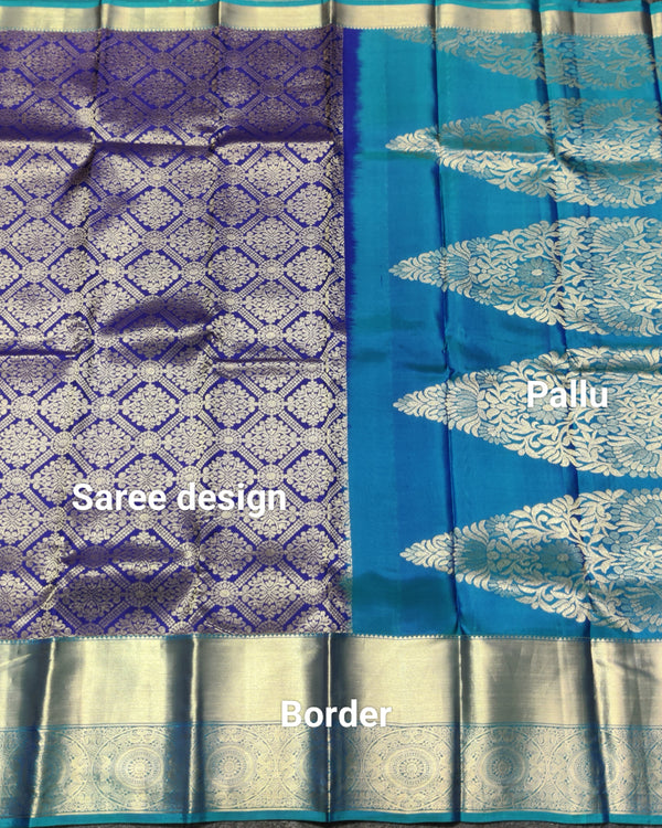 Kanchi pure Bridal wear saree @40% Off - KMP2003 alternate view