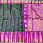 Gadwal check design pure silk- GPS34