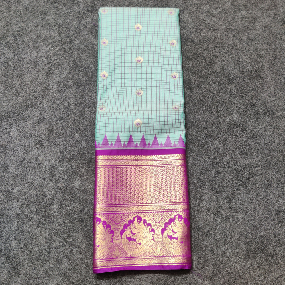 Gadwal Semi Silk Saree - GSM30