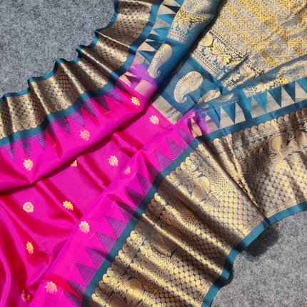 Gadwal pure silk saree - GPS234