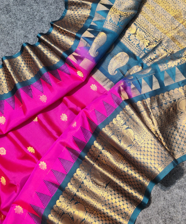 Gadwal pure silk saree - GPS234