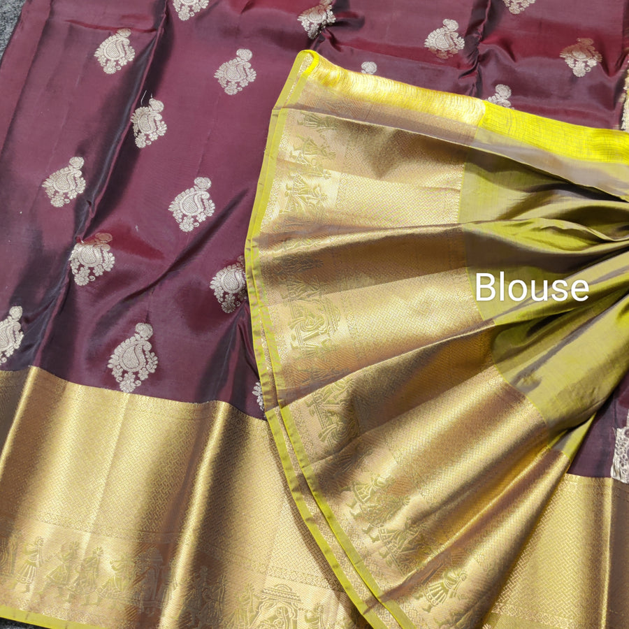 40%Off Kanchi pattu saree - KMP22