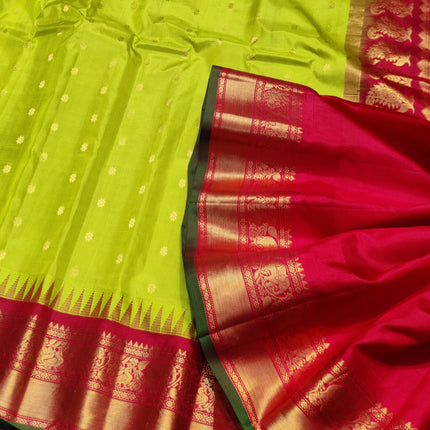 Gadwal pure silk saree - GPS64