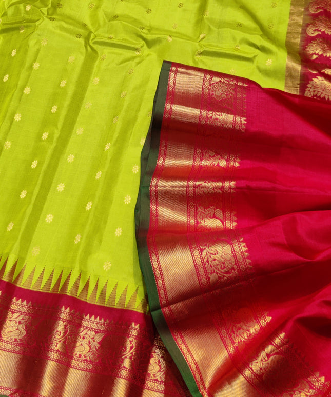 Gadwal pure silk saree - GPS64