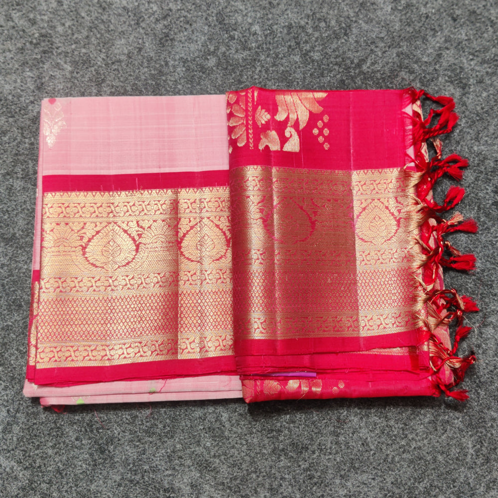 Kanchi Meenakari Handloom Lightweight Pure Silk Saree – KMP260