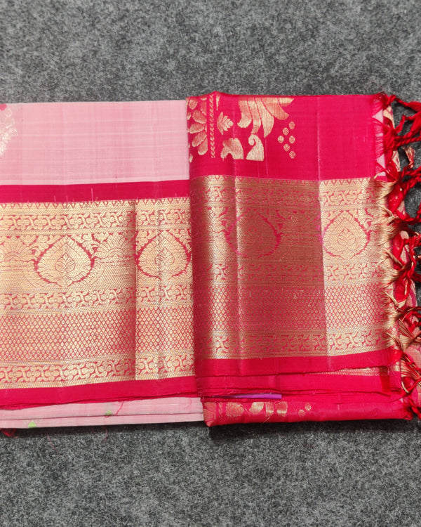 Kanchi Meenakari Handloom Lightweight Pure Silk Saree – KMP260