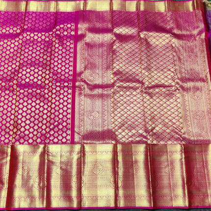 Kanchi pure Bridal wear saree @30% Off - KMP22