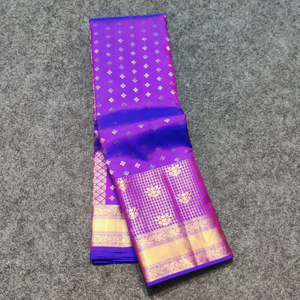Kanchi pure vintage silk Saree - KMP3006