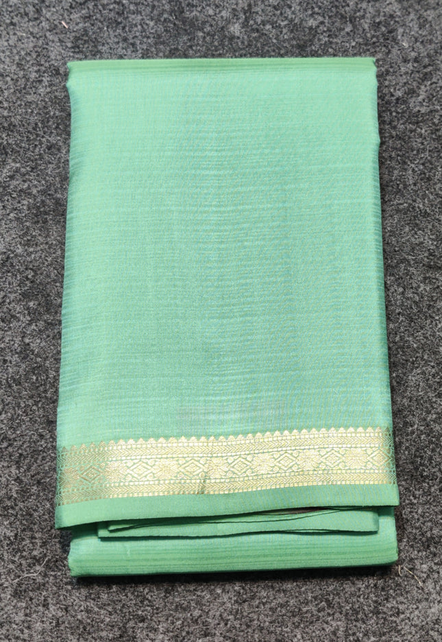 Kanchi pattu small border saree - KMP3017