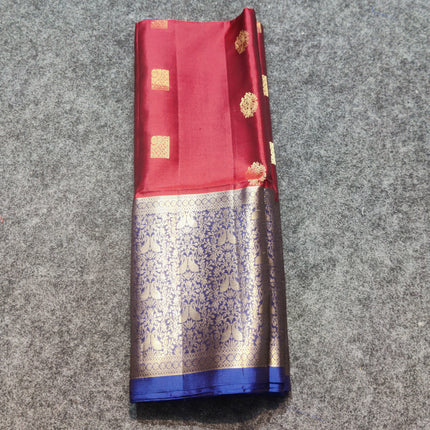 Kanchi pure soft silk Saree - KMP1586
