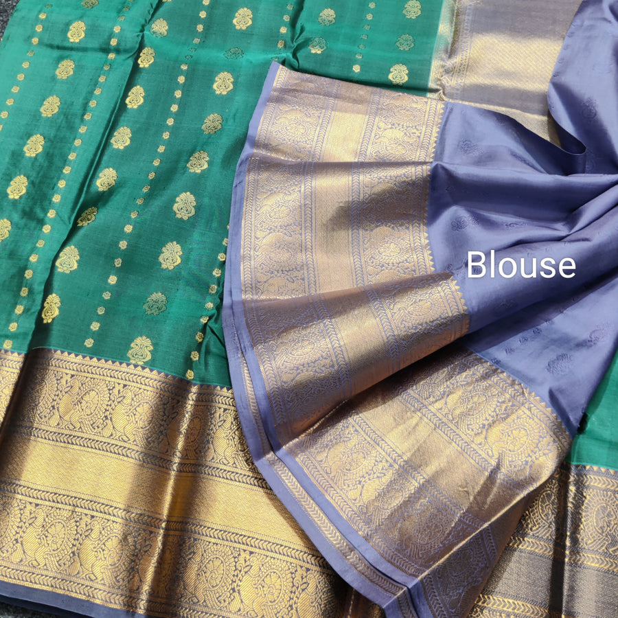 40%Off Kanchi pattu saree - KMP08