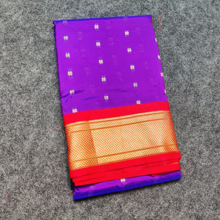 Gadwal Paithani Soft Silk Saree- GSM05