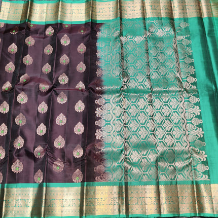 Kanchi pure silk Saree - KMP1246