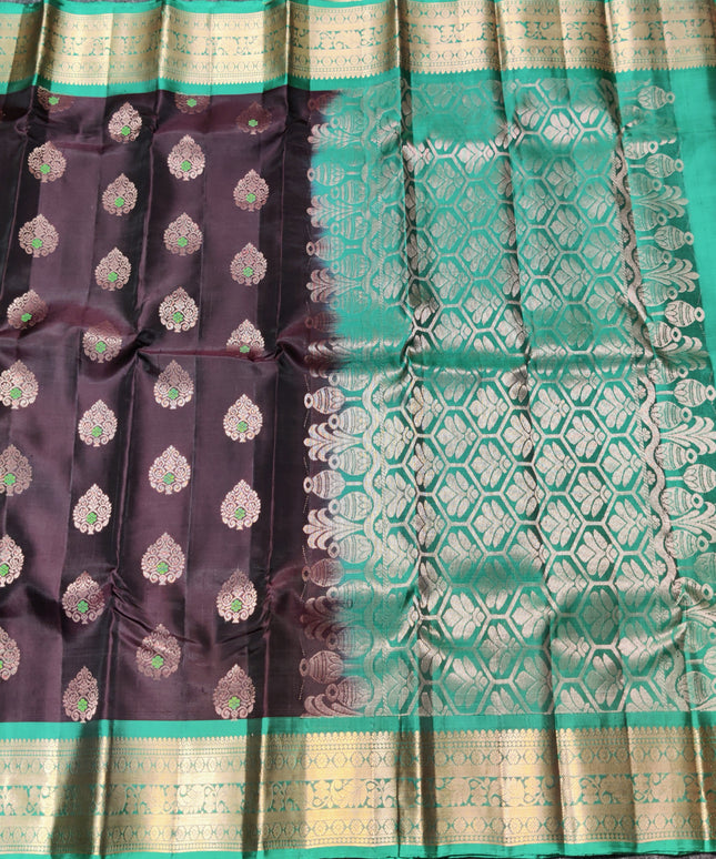 Kanchi pure silk Saree - KMP1246