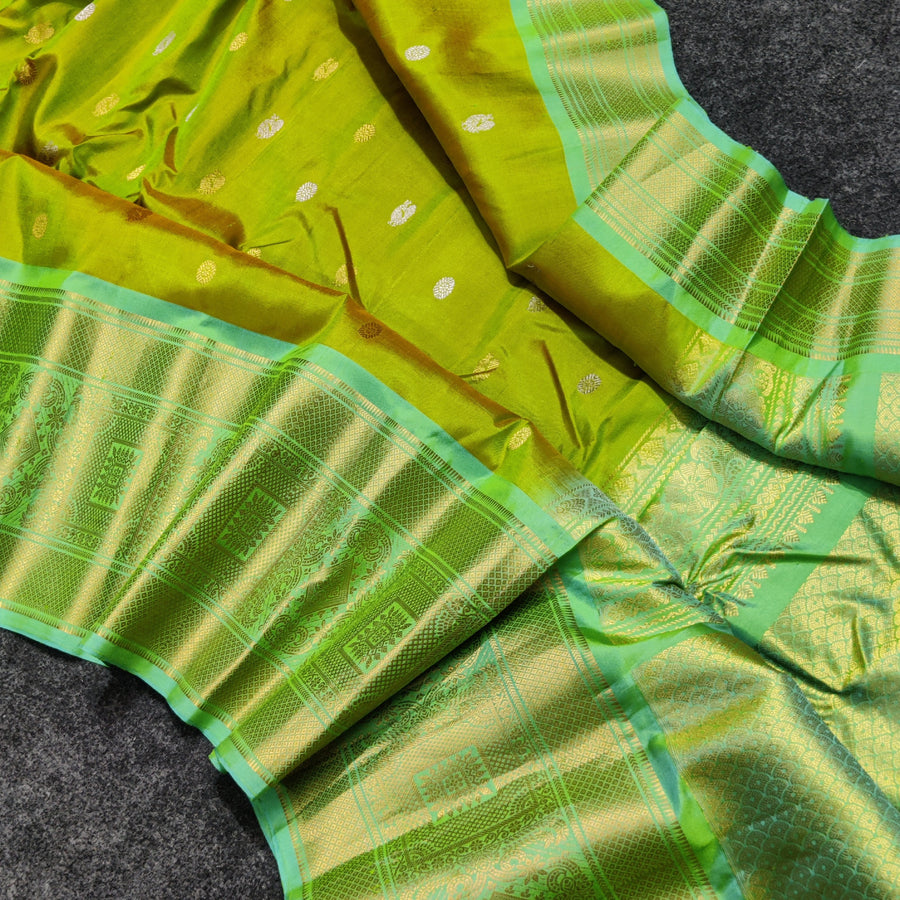 Gadwal pure silk saree - GPS257