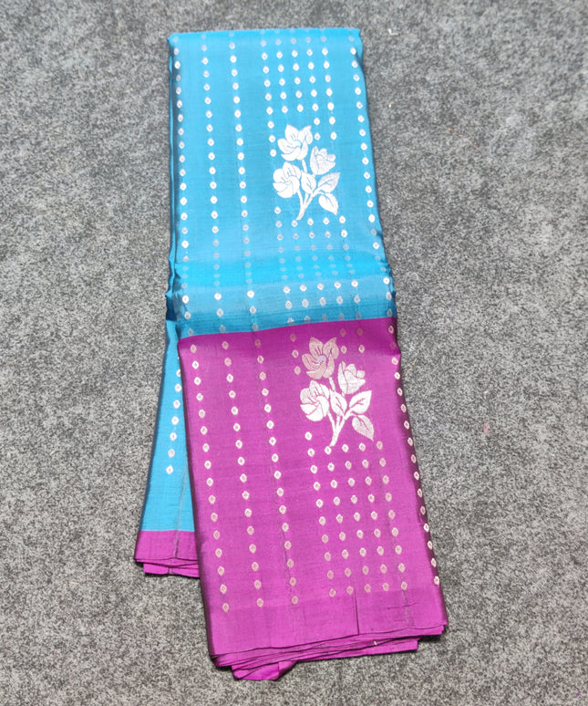 Lightweight Pattu Scurt Border Saree - LWP2100