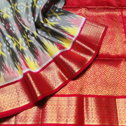 Ikkath Pure Silk Pattu Saree- IKT59