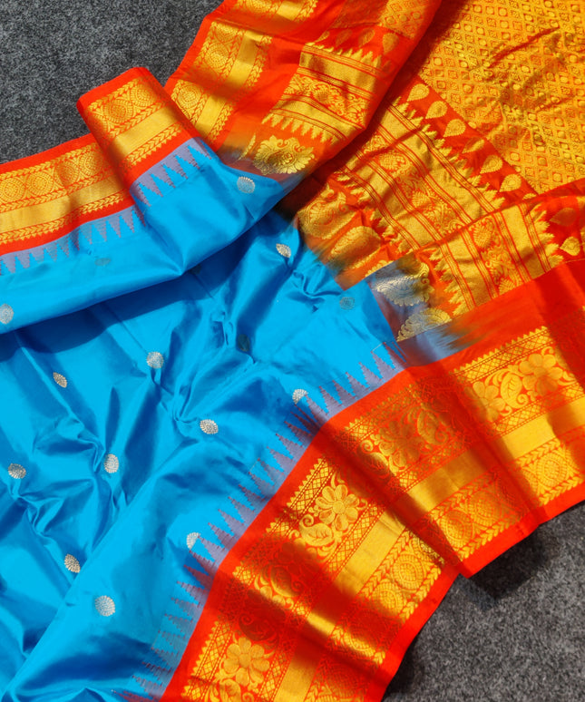 Gadwal pure silk saree - GPS15