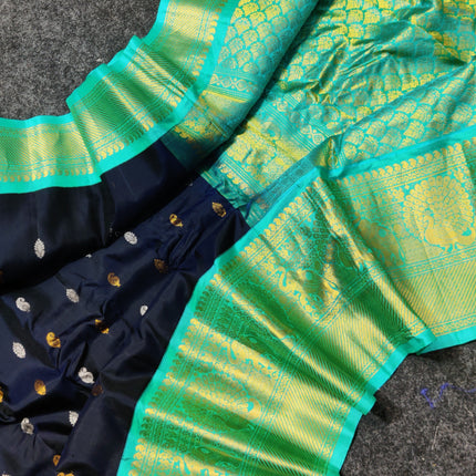 Gadwal pure handloom kuttu silk saree - GPS113