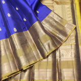 Kanchi Vintage Gap border pattu - KMP351