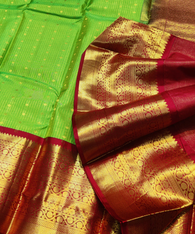 Kanchi Kuttu Handloom Pattu Saree - KMP3013