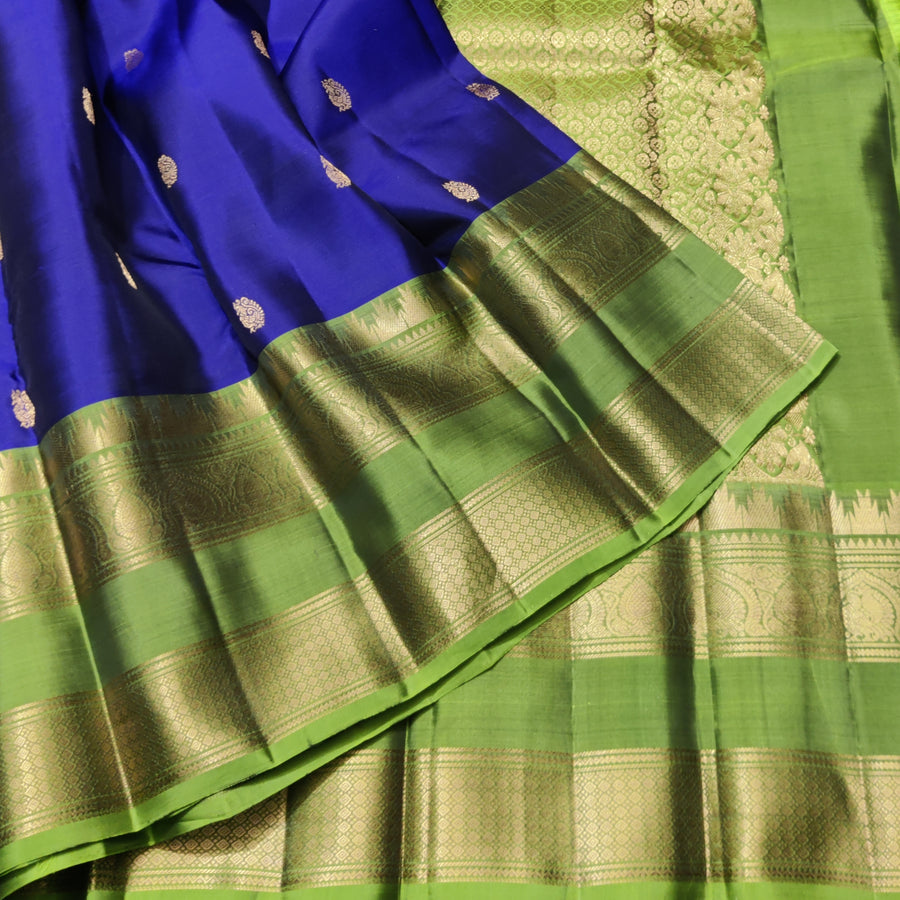 Kanchi Vintage Gap border pattu - KMP216