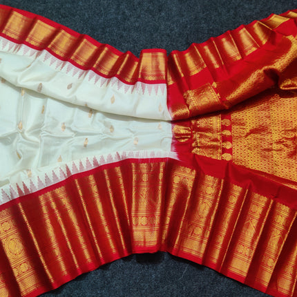 Gadwal Pure Handloom Silk saree - GPS132