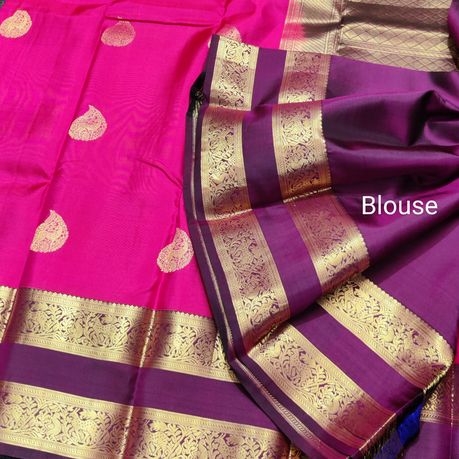 50% off Kanchi kuttu vintage Handloom saree - KMP62