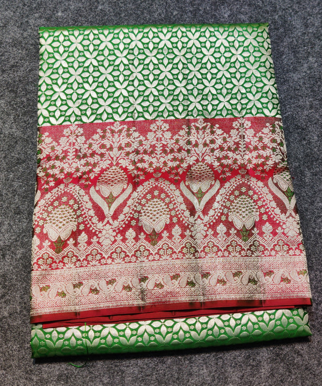 Kanchi Meenakari Brocade Pure handloom Silk Saree - KMP1980