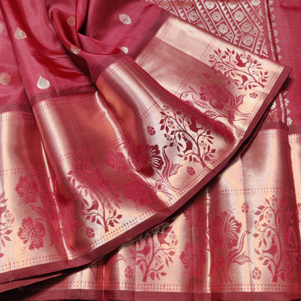 Kanchi pattu pure silk Saree - KMP1557