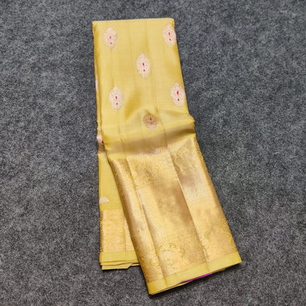 Kanchi pattu pure silk Saree - KMP1351