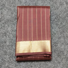 Kanchi pattu small border saree - KMP259