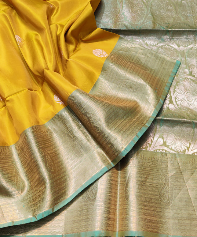 Meenakari kanchi lightweight pattu Saree - KMP2005