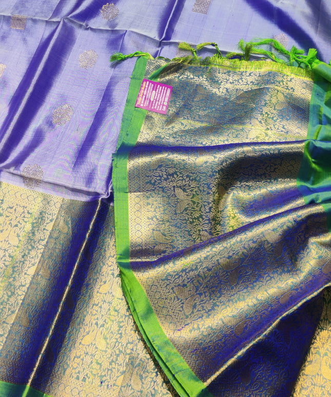 Kanchi pure soft silk Saree - KMP1587