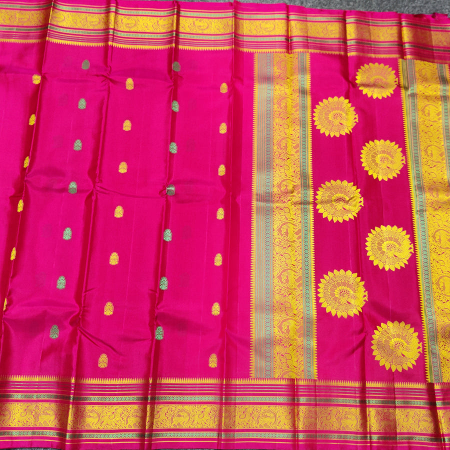 Kanjivaram Resham Silk Saree - KMP184