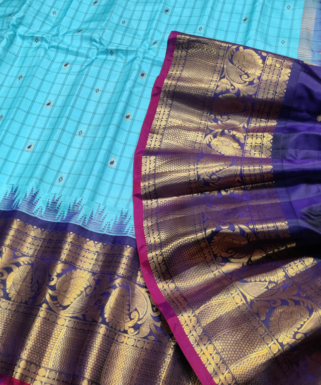 Gadwal pure silk saree - GPS18