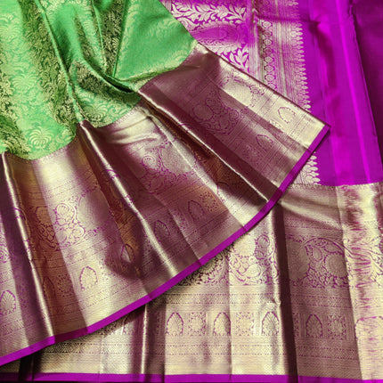 Kanchi pure Bridal wear saree @30% Off - KMP09