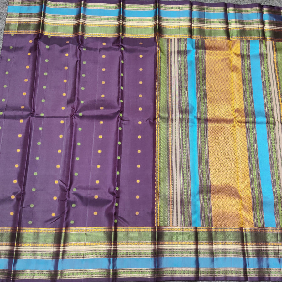 Kanjivaram Resham Silk Saree - KMP183