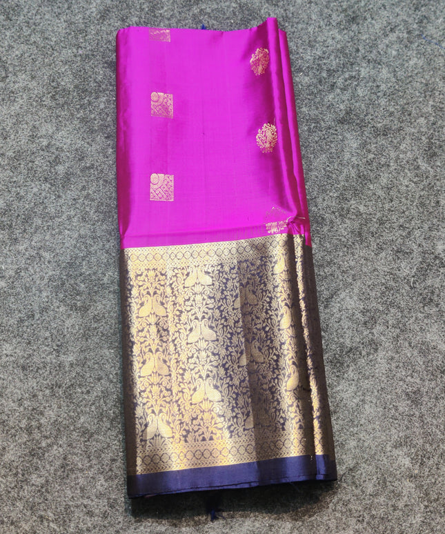 Kanchi pure soft silk Saree - KMP1582