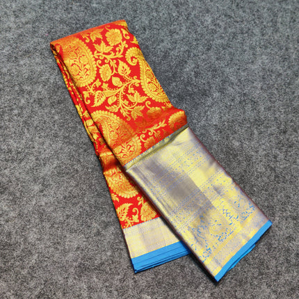 Kanchi Pattu Half Fine Brocade - SP53