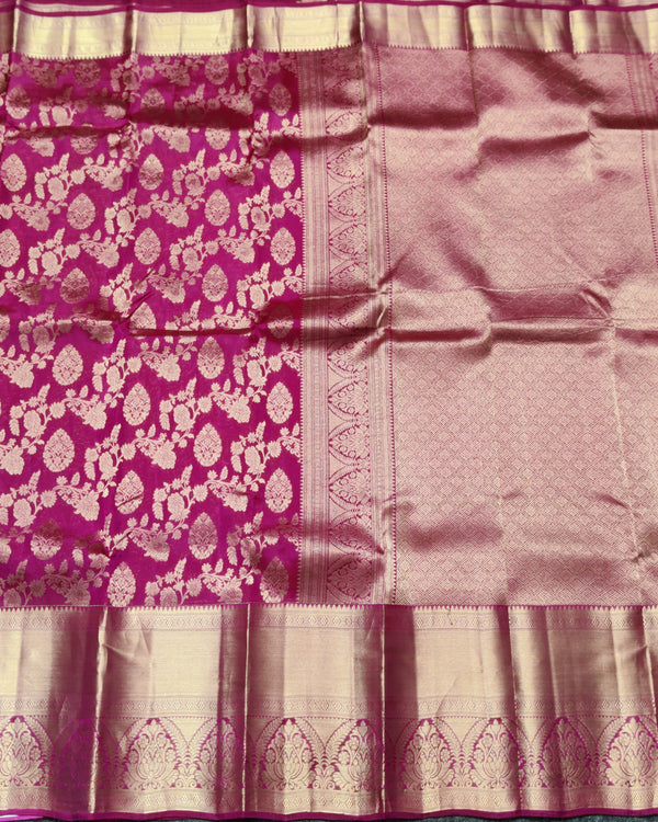 Kanchi Pure Silk Saree- KMP281 alternate view