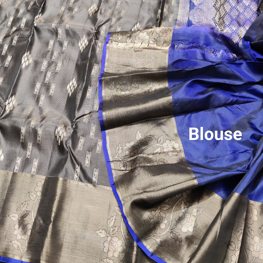 Lightweight pattu Scurt Border Saree - LWP403