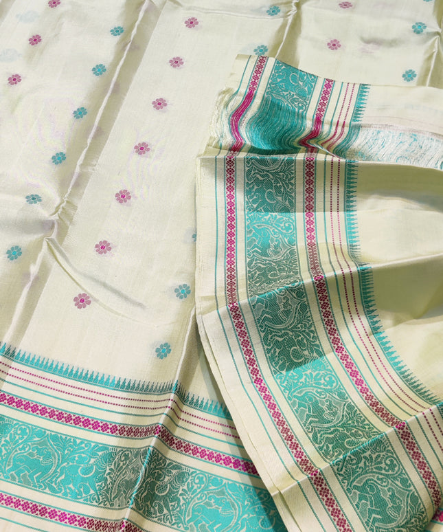 Kanjivaram Resham Silk Saree - KMP1537
