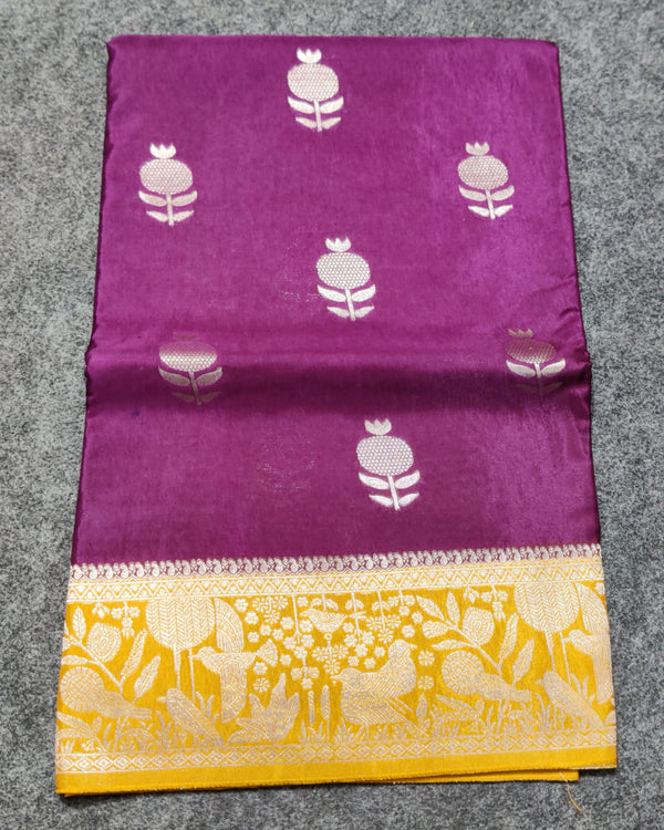 Mashru Silk Saree- MS09 alternate view