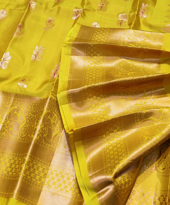 Kanchi pattu pure silk Saree - KMP1559