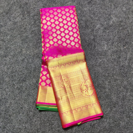 Kanchi pure Bridal wear saree @30% Off - KMP22
