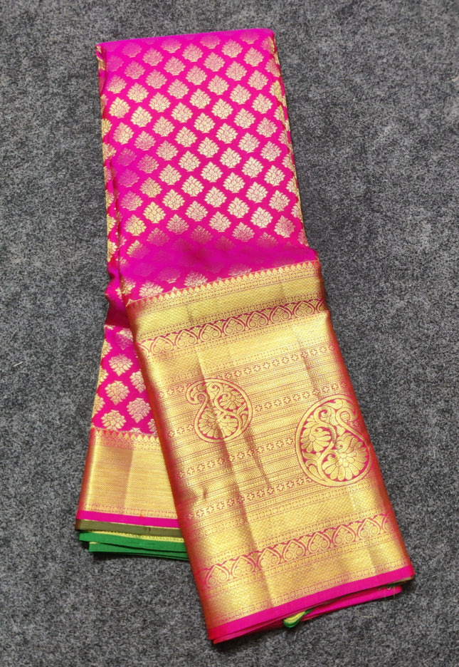 Kanchi pure Bridal wear saree @30% Off - KMP22