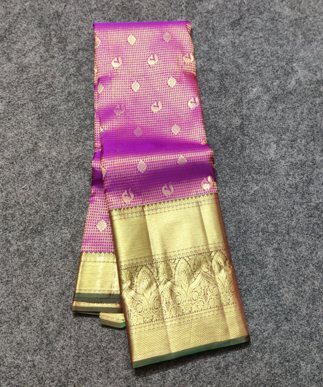 Kanchi pure Bridal wear saree @30% Off - KMP08