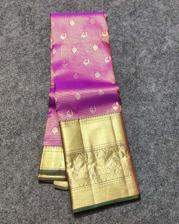 Kanchi pure Bridal wear saree @30% Off - KMP08